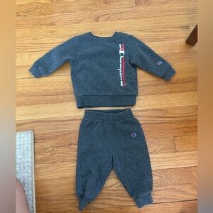 Champion Dark Gray 12M Toddler Sweat Set​​